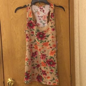 Floral tank top